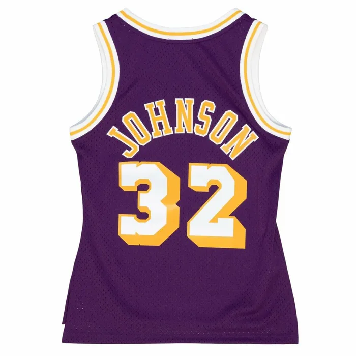 Men039s NBA Swingman Mitchell and Ness Women039s Swingman Magic Johnson Los Angeles Lakers 1984 Jersey Men039s NBA Swingman Mitchell and Ness Women039s Swingman Magic Johnson Los Angeles Lakers 1984 Jersey