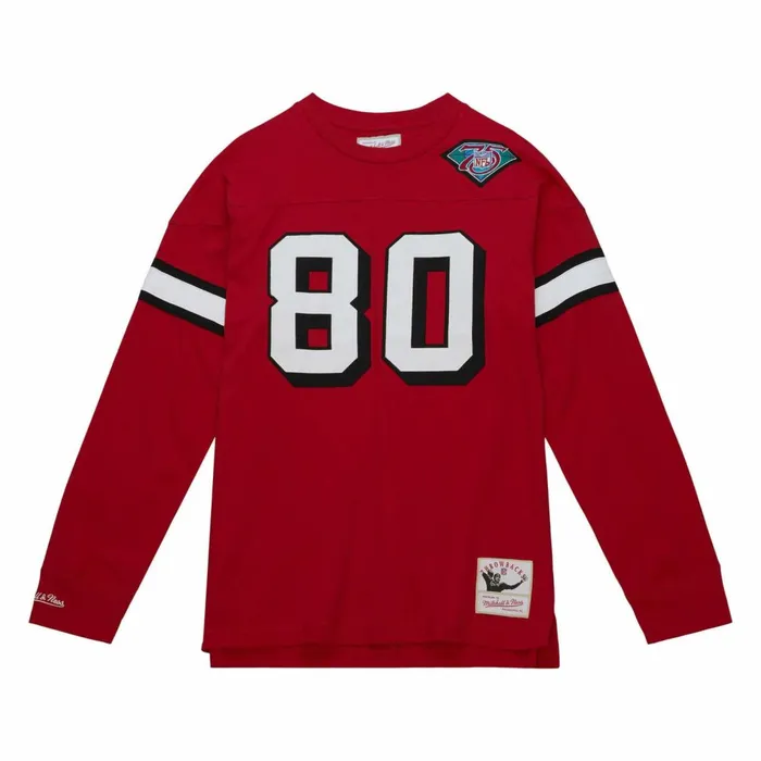 Men039s NFL Mitchell and Ness NandN Longsleeve Tee San Francisco 49ers 1994 Jerry Rice Men039s NFL Mitchell and Ness NandN Longsleeve Tee San Francisco 49ers 1994 Jerry Rice