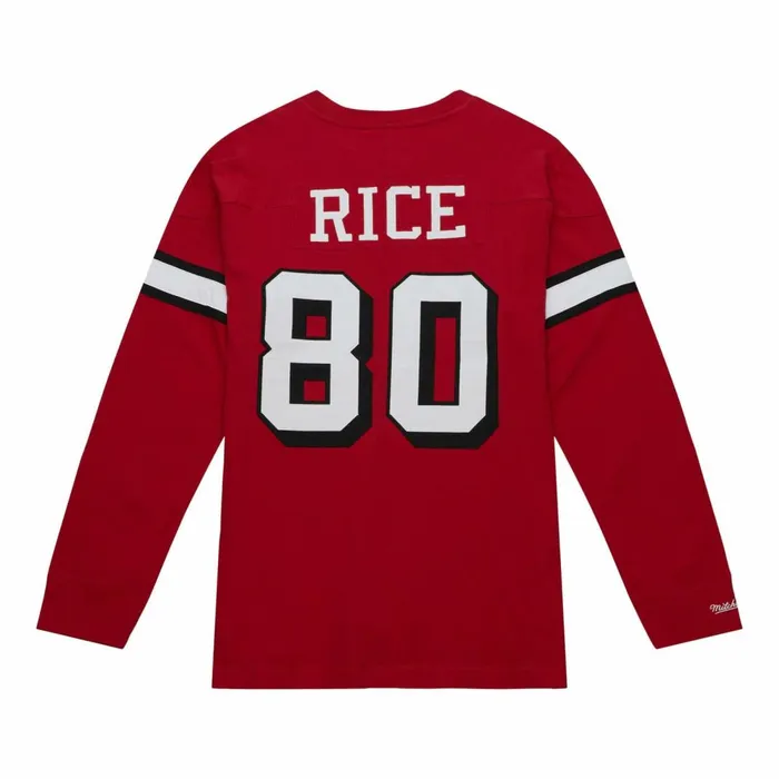 Men039s NFL Mitchell and Ness NandN Longsleeve Tee San Francisco 49ers 1994 Jerry Rice Men039s NFL Mitchell and Ness NandN Longsleeve Tee San Francisco 49ers 1994 Jerry Rice