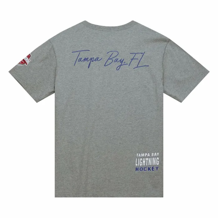 Men039s NHL Mitchell and Ness City Collection SS Tee Tampa Bay Lightning Men039s NHL Mitchell and Ness City Collection SS Tee Tampa Bay Lightning