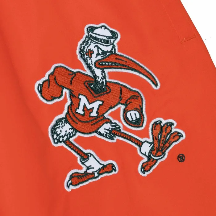 Men039s Pants Mitchell and Ness Paintbrush Warmup Pant University Of Miami