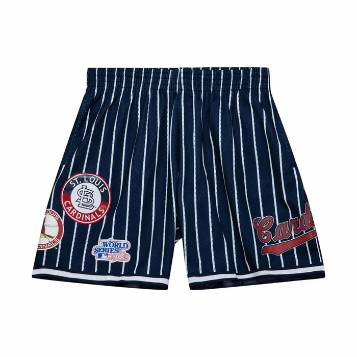 Men039s Shorts Mitchell and Ness City Collection Mesh Shorts St Louis Cardinals Men039s Shorts Mitchell and Ness City Collection Mesh Shorts St Louis Cardinals