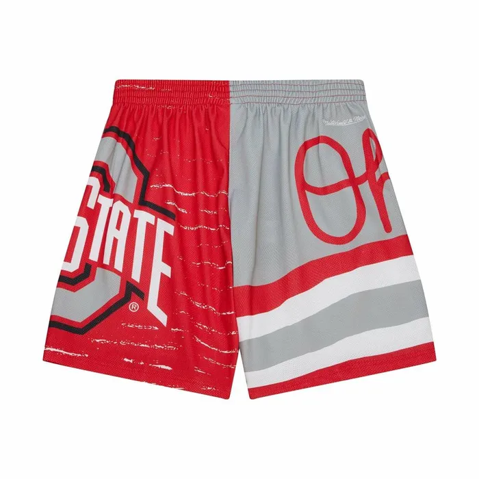 Men039s Shorts Mitchell and Ness Jumbotron 30 Shorts Ohio State Men039s Shorts Mitchell and Ness Jumbotron 30 Shorts Ohio State