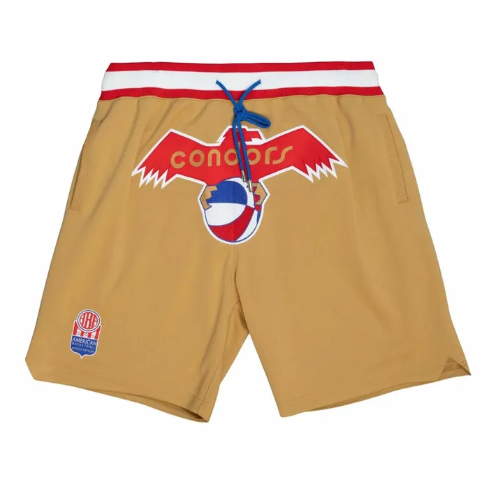 Men039s Shorts Mitchell and Ness Just Don ABA Shorts Pittsburgh Condors
