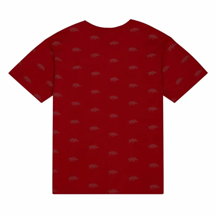 Men039s TShirts and Tops Mitchell and Ness AOP SS Top University Of Arkansas Men039s TShirts and Tops Mitchell and Ness AOP SS Top University Of Arkansas