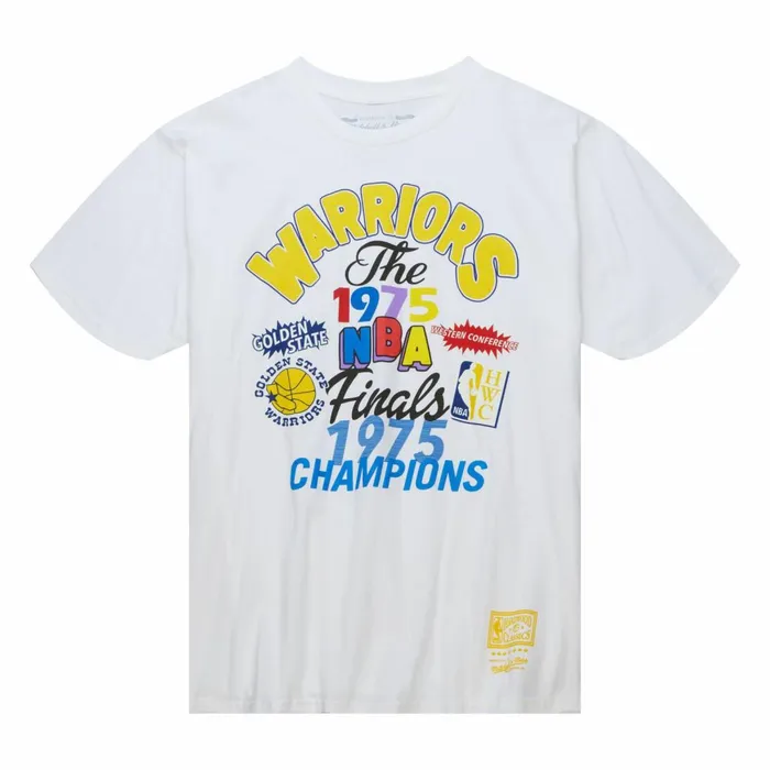Men039s TShirts and Tops Mitchell and Ness Champs Fest SS Tee HWC Golden State Warriors Men039s TShirts and Tops Mitchell and Ness Champs Fest SS Tee HWC Golden State Warriors
