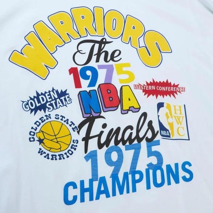 Men039s TShirts and Tops Mitchell and Ness Champs Fest SS Tee HWC Golden State Warriors