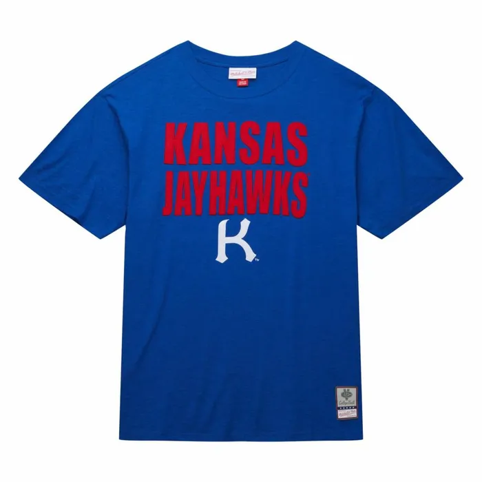 Men039s TShirts and Tops Mitchell and Ness Legendary Slub SS Tee University Of Kansas Men039s TShirts and Tops Mitchell and Ness Legendary Slub SS Tee University Of Kansas