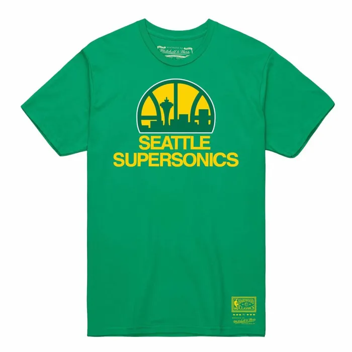 Men039s TShirts and Tops Mitchell and Ness MVP 2 Tee Seattle Supersonics