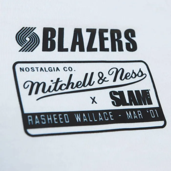 Men039s TShirts and Tops Mitchell and Ness Slam Cover Portland Trail Blazers Rasheed Wallace Men039s TShirts and Tops Mitchell and Ness Slam Cover Portland Trail Blazers Rasheed Wallace
