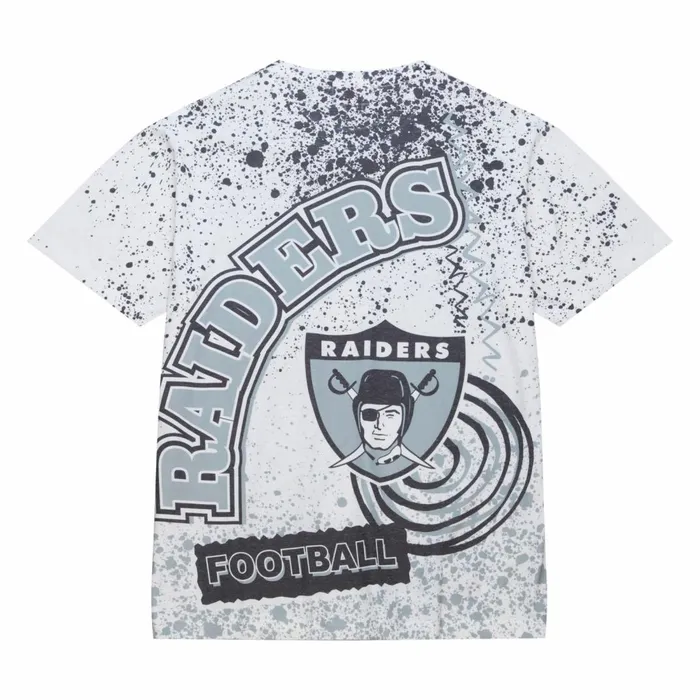 Men039s TShirts and Tops Mitchell and Ness Team Burst Sublimated SS Tee Oakland Raiders Men039s TShirts and Tops Mitchell and Ness Team Burst Sublimated SS Tee Oakland Raiders