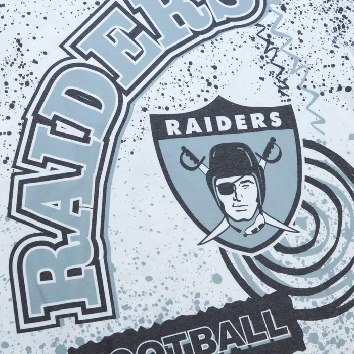 Men039s TShirts and Tops Mitchell and Ness Team Burst Sublimated SS Tee Oakland Raiders Men039s TShirts and Tops Mitchell and Ness Team Burst Sublimated SS Tee Oakland Raiders