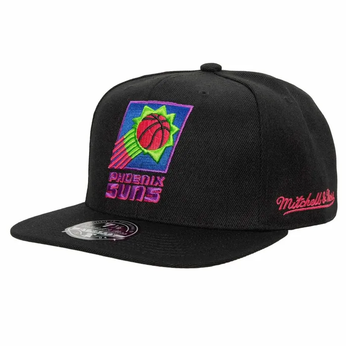 Men039sWomen039s Fitted 163 Styles Mitchell and Ness Color Bomb Fitted HWC Phoenix Suns Men039sWomen039s Fitted 163 Styles Mitchell and Ness Color Bomb Fitted HWC Phoenix Suns