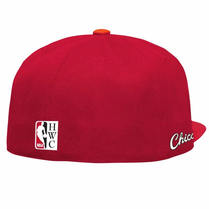 Men039sWomen039s Fitted 163 Styles Mitchell and Ness Logo History Fitted HWC Chicago Bulls Men039sWomen039s Fitted 163 Styles Mitchell and Ness Logo History Fitted HWC Chicago Bulls
