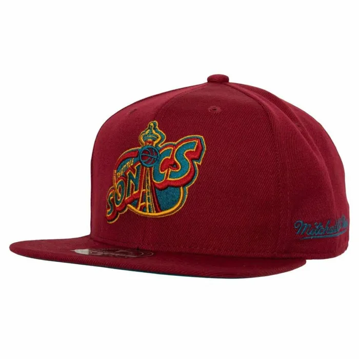 Men039sWomen039s Fitted 163 Styles Mitchell and Ness Northern Lights Fitted HWC Seattle Supersonics Men039sWomen039s Fitted 163 Styles Mitchell and Ness Northern Lights Fitted HWC Seattle Supersonics