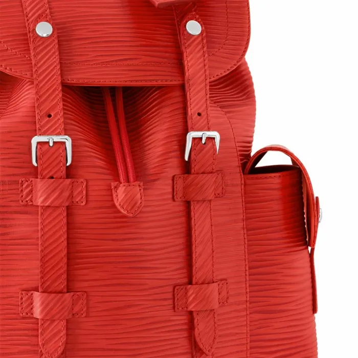 Men Bags Louis Vuitton Louis Vuitton Christopher MM M23764 Vermillion Red 8211 Louis Vuitton Handbag Store