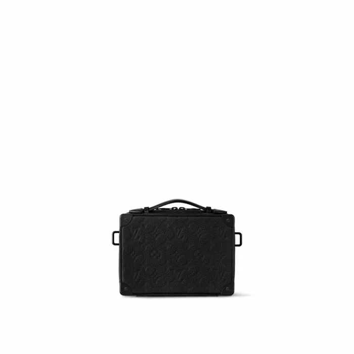 Men Bags Louis Vuitton Louis Vuitton M59163 Handle Soft Trunk Black Monogram 8211 Louis Vuitton Handbag Store