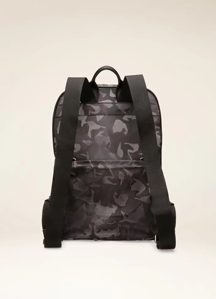 Men Bally Backpacks Fixie 8211 Nylon Backpack In Black