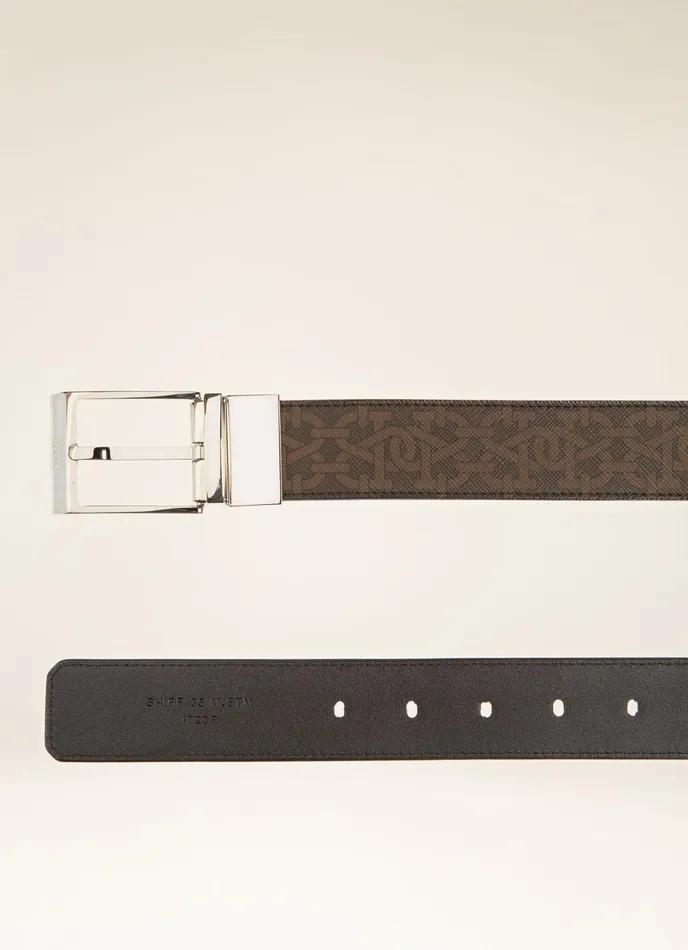 Men Bally Belts Shiff 8211 TPU 35mm Belt In Brown and Black
