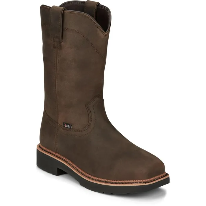 MEN Carbide 11034 Work Limited Edition Pecan Justin Boots Work