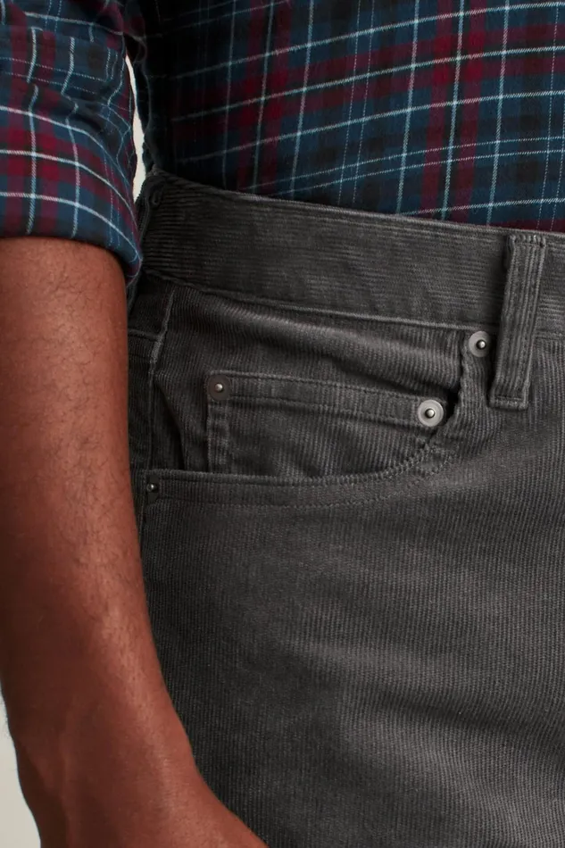 Men Corduroy 5Pocket Pants Forged Iron Bonobos 5Pocket Pants