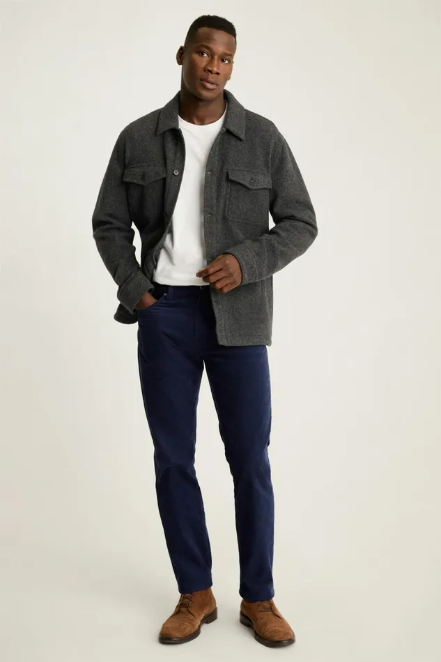 Men Corduroy 5Pocket Pants Maritime Blue Bonobos 5Pocket Pants