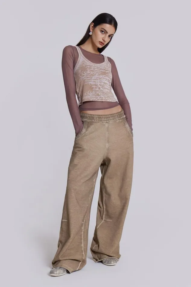 Men Dirty Sand Colossus Joggers Jaded London Loungewear