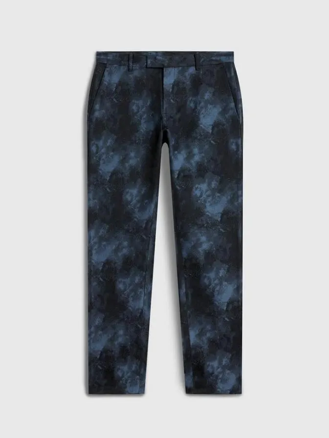 Men Dress Pants John Varvatos MERCER PANTS Blue Stone