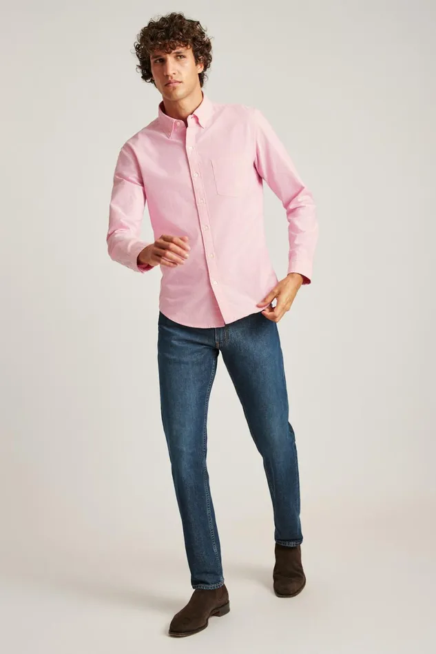 Men Everyday Oxford Shirt Chateau Rose Bonobos Casual Shirts