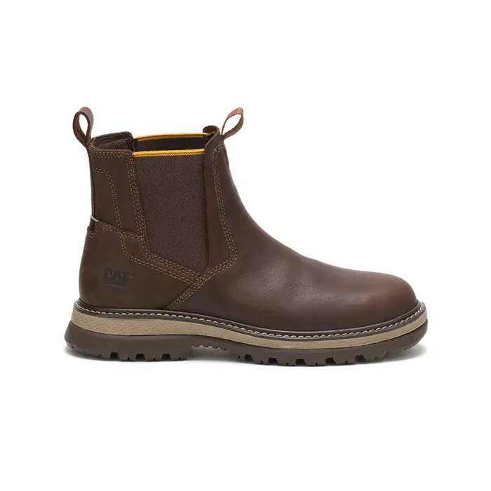 Men Fairbanks Chelsea Work Boot Cat Footwear Boots