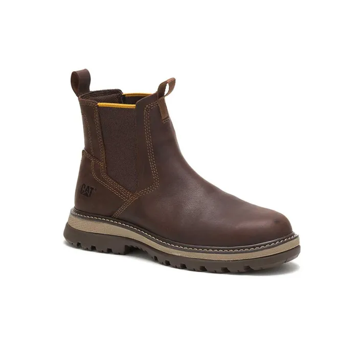 Men Fairbanks Chelsea Work Boot Cat Footwear Boots