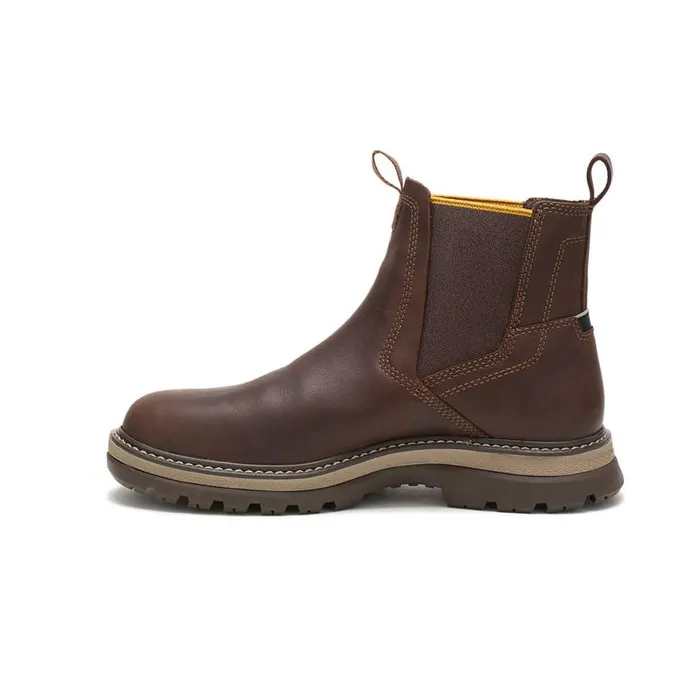 Men Fairbanks Chelsea Work Boot Cat Footwear Boots