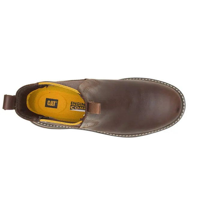 Men Fairbanks Chelsea Work Boot Cat Footwear Boots