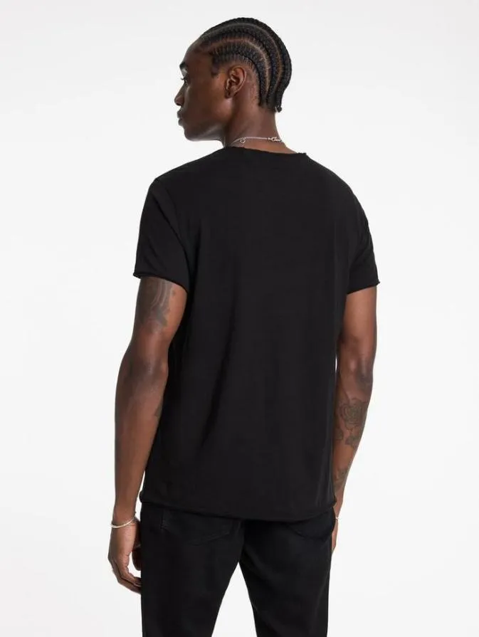 Men Graphic Tees John Varvatos DAGGERS CIRCLE TEE Black