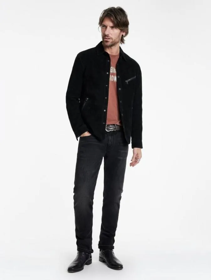 Men Graphic Tees John Varvatos UNDERGROUND VISIONS TEE Ginger