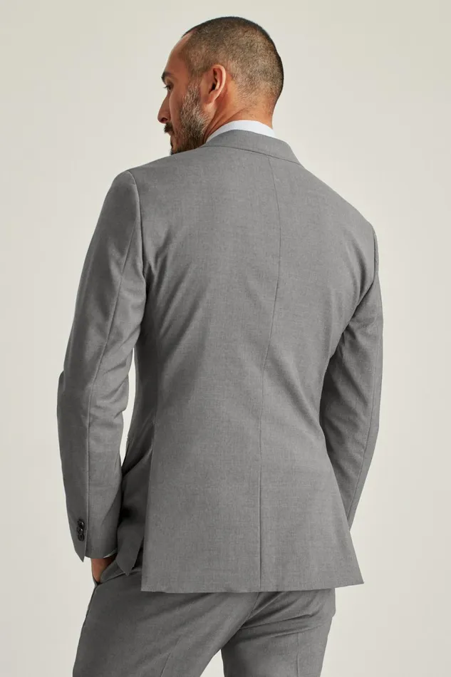 Men Italian Performance Suit Mason Solid Grey Bonobos Suits