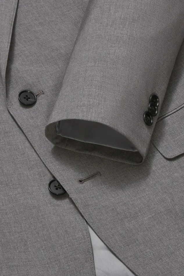 Men Italian Performance Suit Mason Solid Grey Bonobos Suits