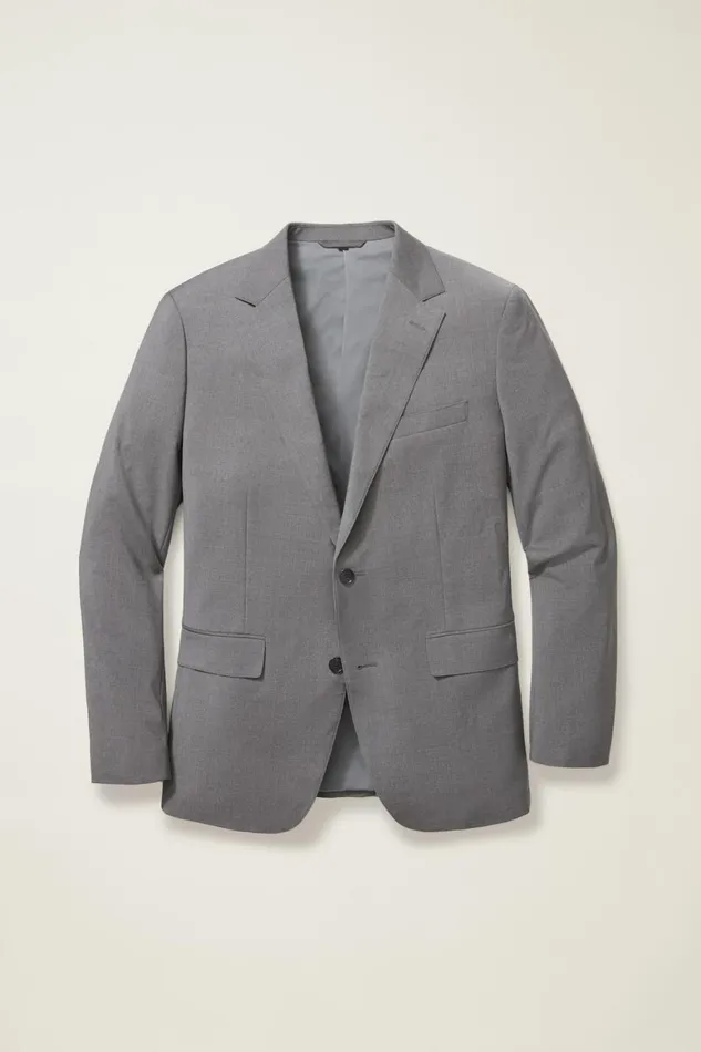 Men Italian Performance Suit Mason Solid Grey Bonobos Suits