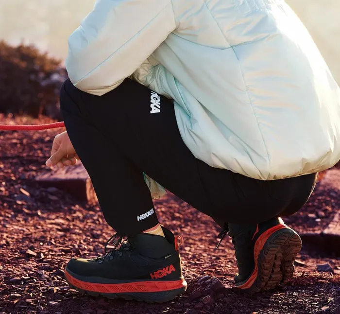 Men Jogger Black HOKA ONE ONE Bottoms