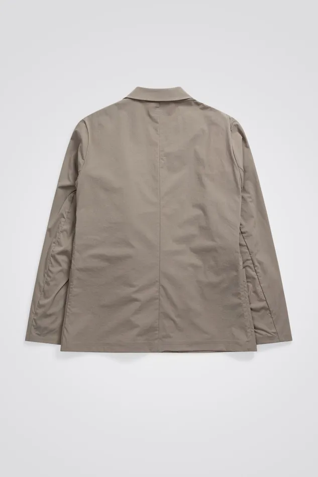 Men Norse Projects Overshirts Emil Travel Light Concrete Grey