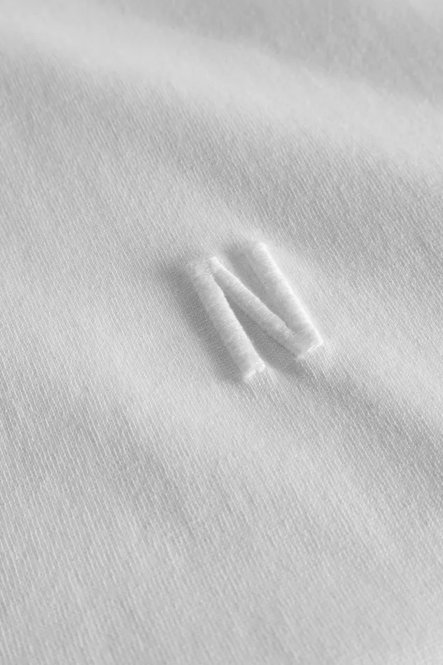 Men Norse Projects TShirts Johannes N Logo Tshirt White