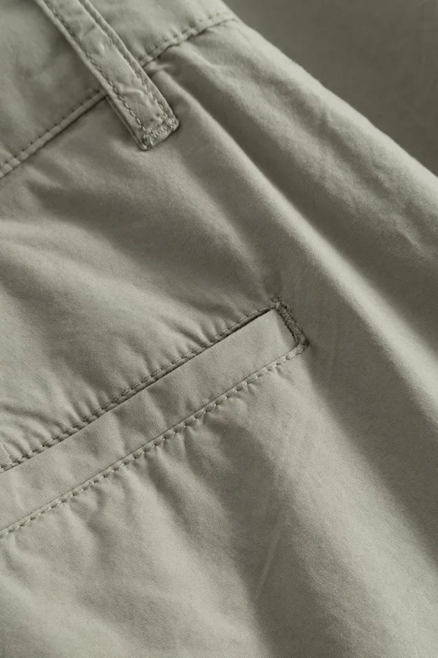 Men Norse Projects Trousers Andersen Regular Typewriter Flat Front Trouser Clay