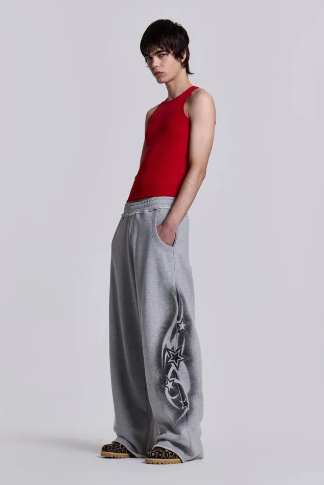 Men NTRLS Red Ribbed Vest Jaded London TShirts and Vests