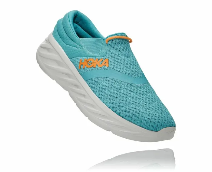 Men Ora Recovery Shoe 2 Aquarelle Blazing Orange HOKA ONE ONE Recovery Sandals