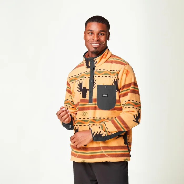 Men ORAVIK 14 FLEECE Picture Organic Clothing Sweats and Hoodies