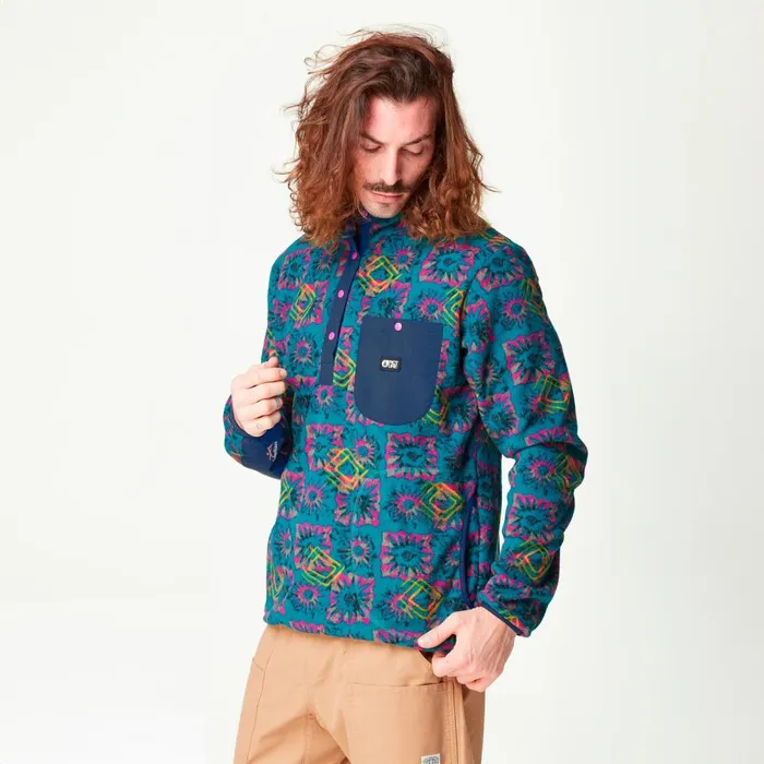 Men ORAVIK 14 FLEECE Picture Organic Clothing Sweats and Hoodies
