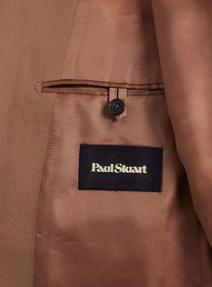 Men Paul Stuart Blazers and Jackets Wool Jacket Camel