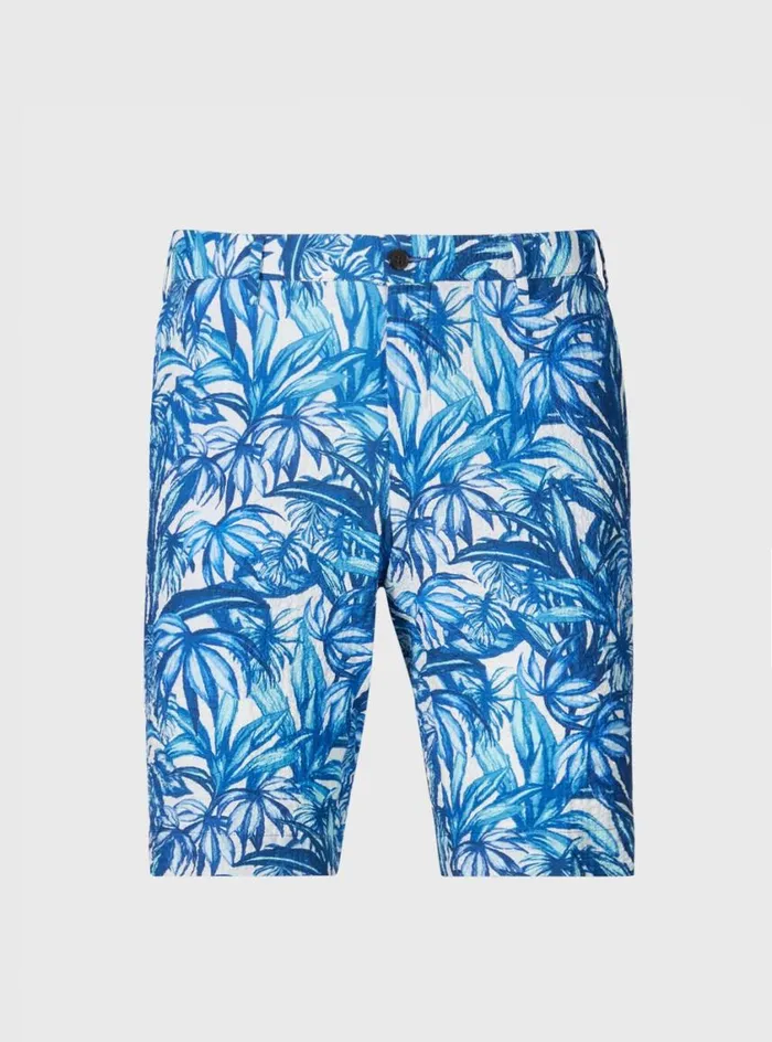 Men Paul Stuart Shorts and Swim Trunks Printed Seersucker Walk Short Whiteblue Men Paul Stuart Shorts and Swim Trunks Printed Seersucker Walk Short Whiteblue