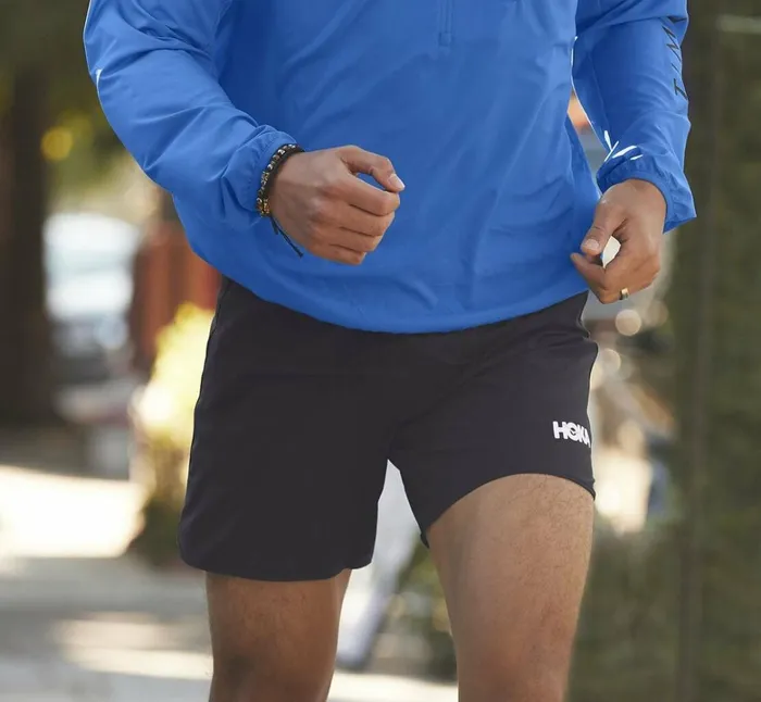 Men Performance Woven 7034 Short Black HOKA ONE ONE Bottoms
