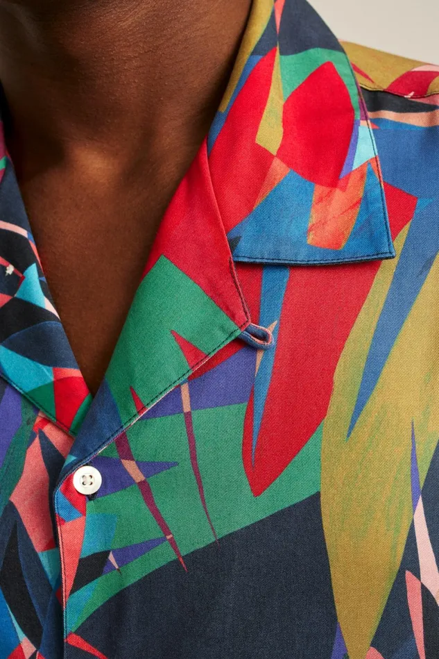 Men Riviera Cabana Shirt Tropical Fanfare Bonobos Casual Shirts